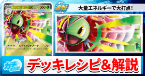 【ポケカ】メガメガニウムexデッキレシピ＆解説！【スタートデッキ100】