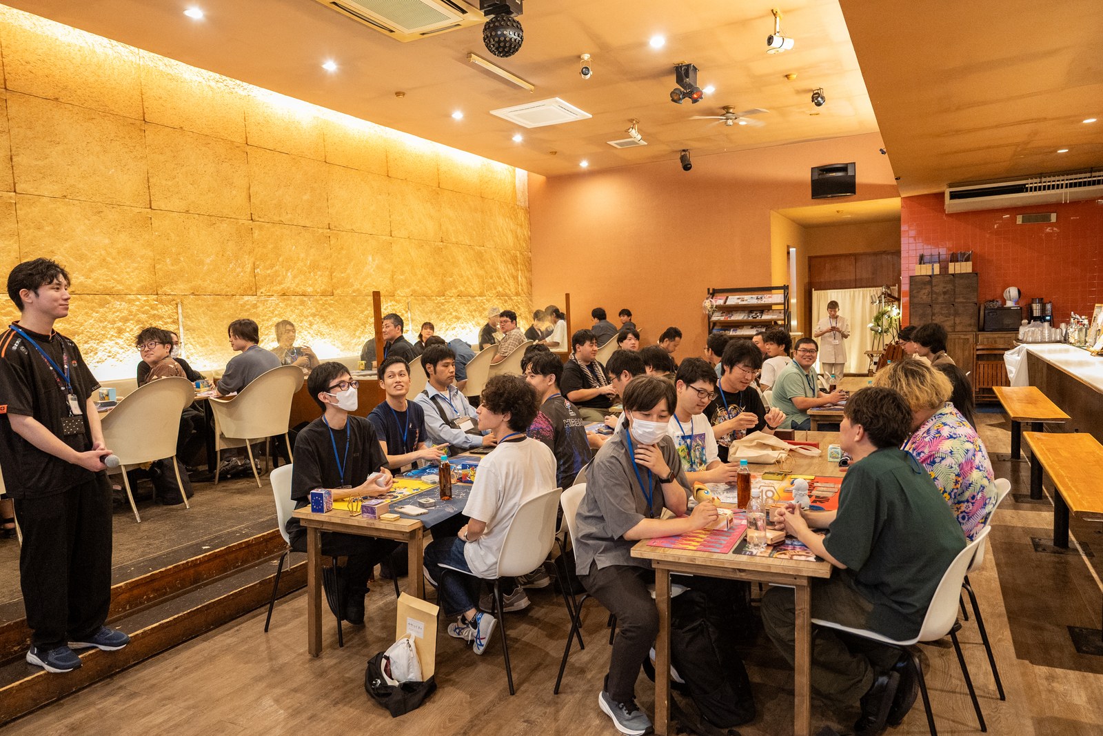 ポケカで初開催となった「人の輪」。当日の会場の様子。